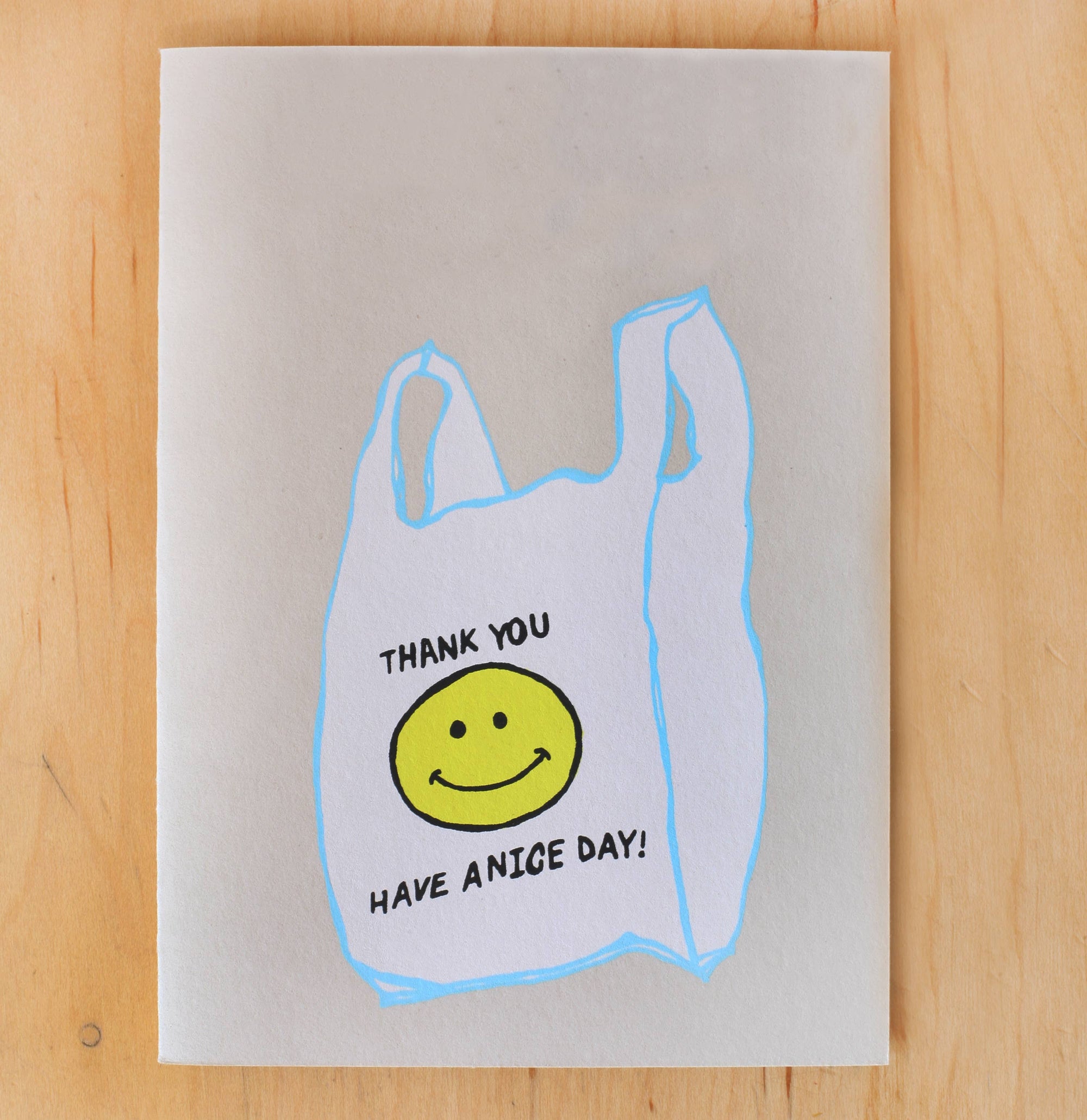 Greeting Card | Thank you Bag