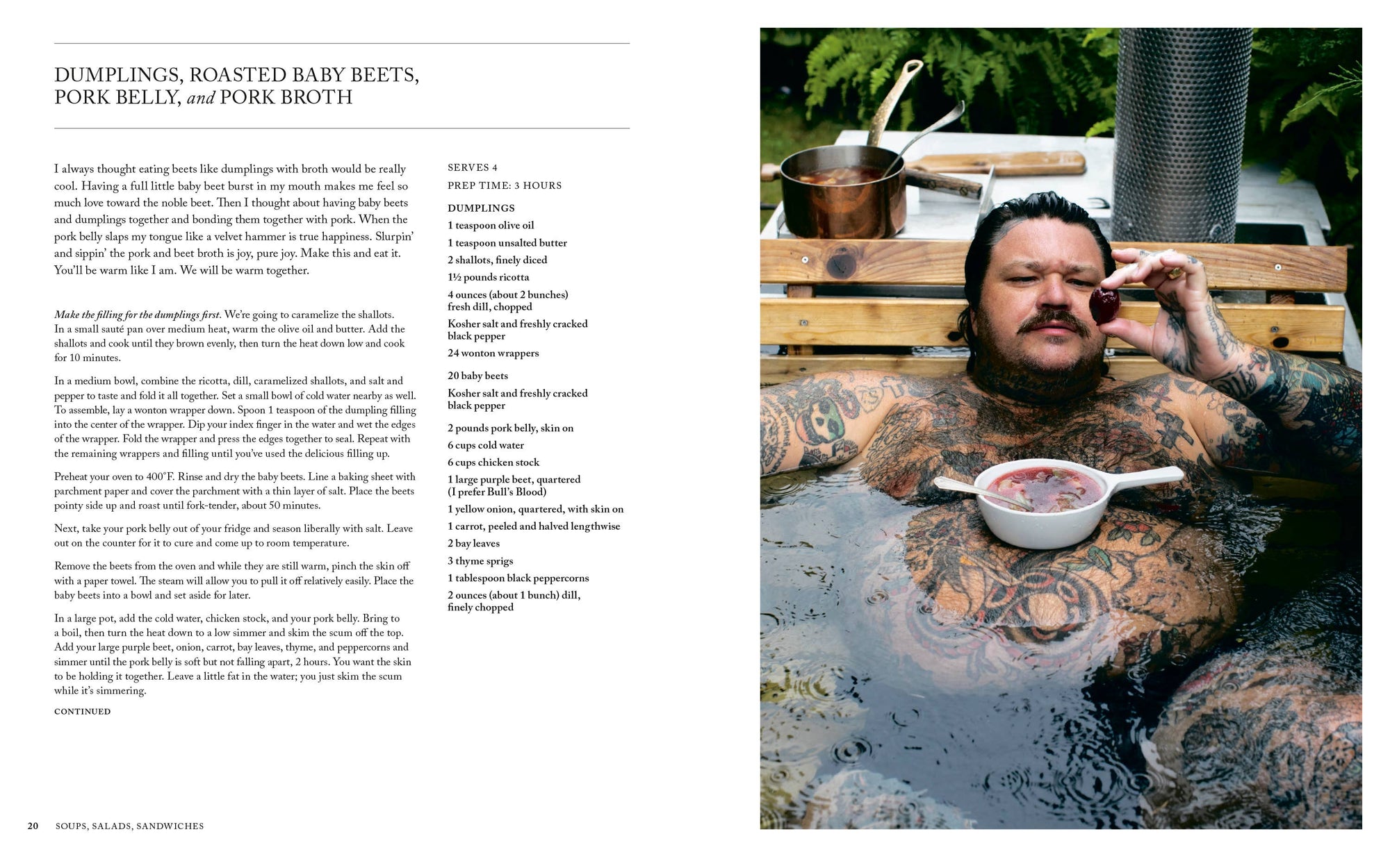 Cookbook | Soups, Salads, Sandwiches by Matty Matheson