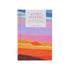Book titled 'Sunset Seeking' with a colorful sunset design on the cover.