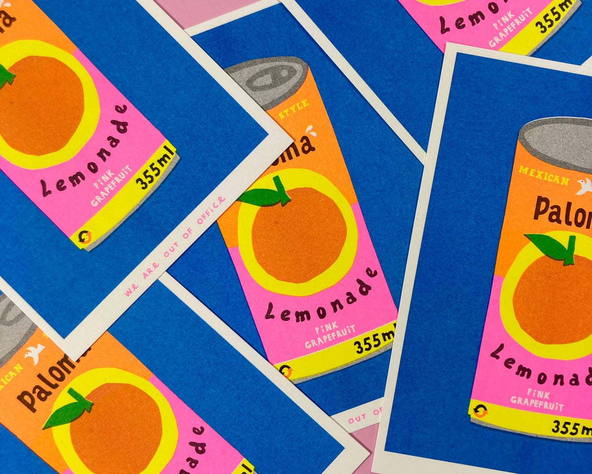 Art Print | A Can of Paloma Lemonade