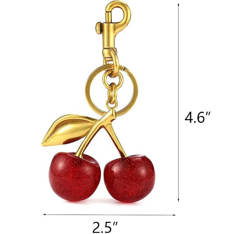 Keychain | Red Cherries