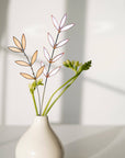 Stained Glass | White Wildflower