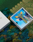 Enamel Pin | Green Peafowl