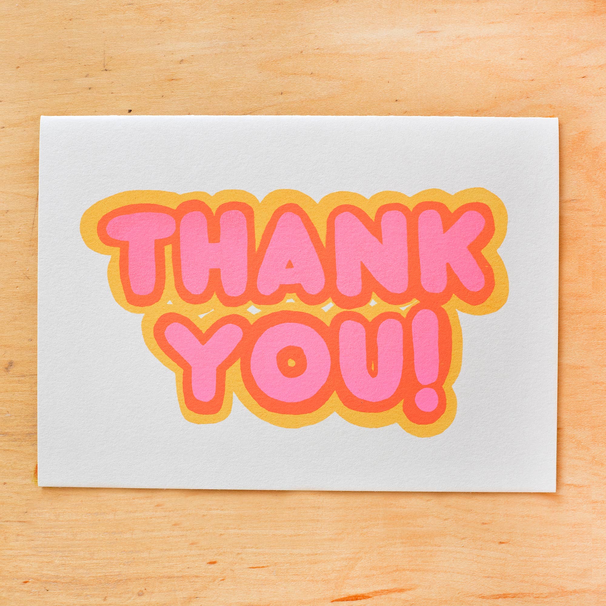 Greeting Card | Thank you shadow