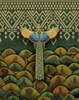 Enamel Pin | Green Peafowl