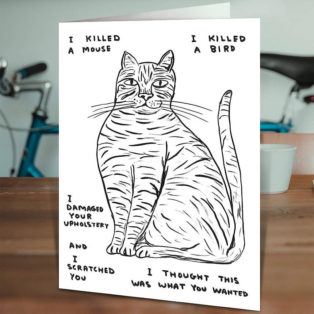 Greeting Card | I Killed A Mouse