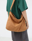 Large Crossbody Canvas Shoulder Bag