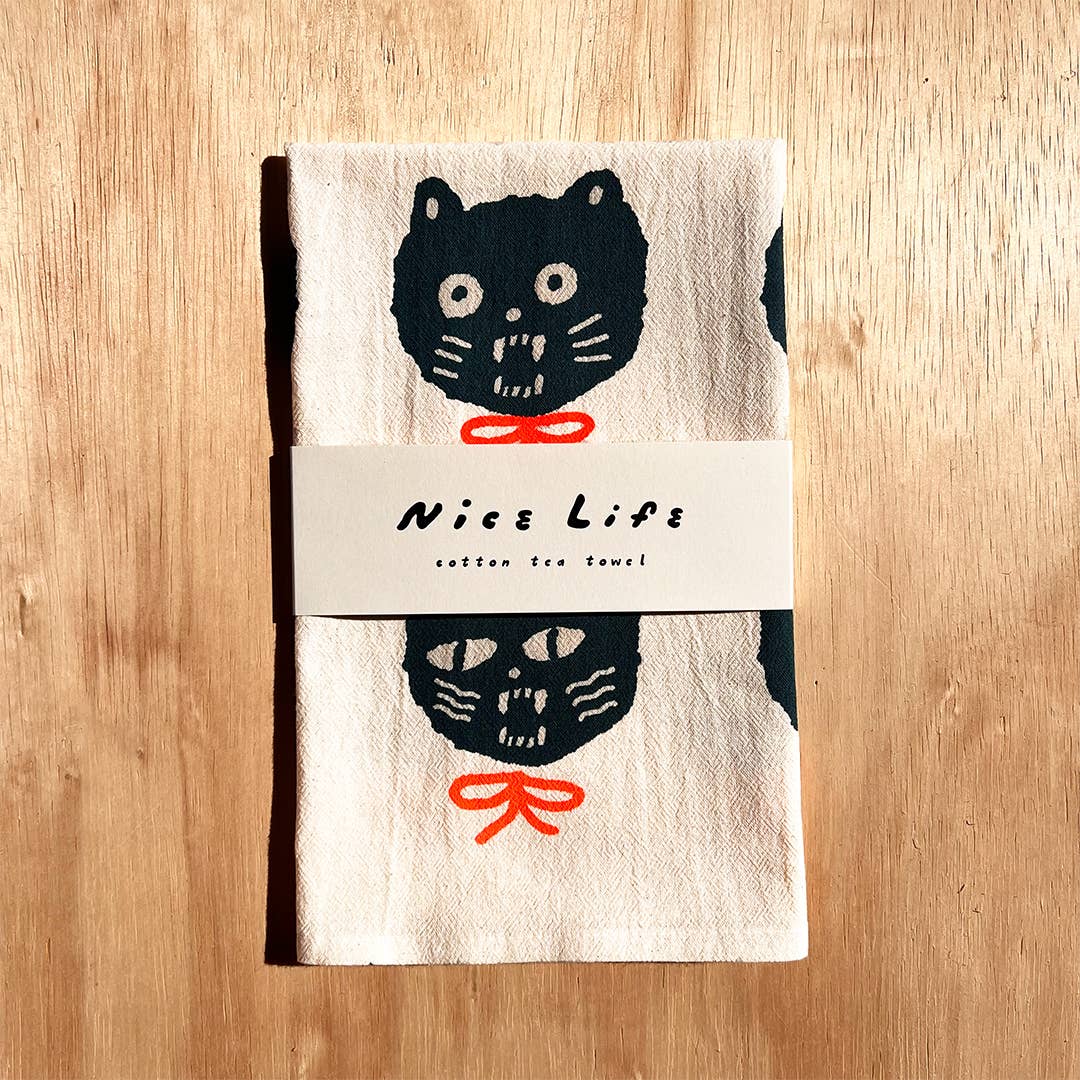Tea Towel | Bad Cats