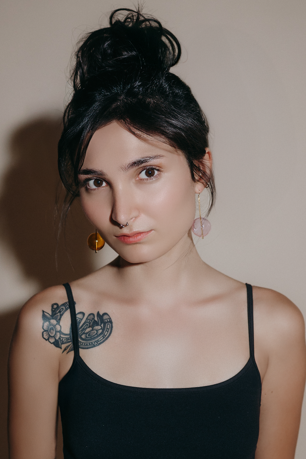 Sjø Earrings | Blown Glass Spheres &amp; 14k Gold-fill