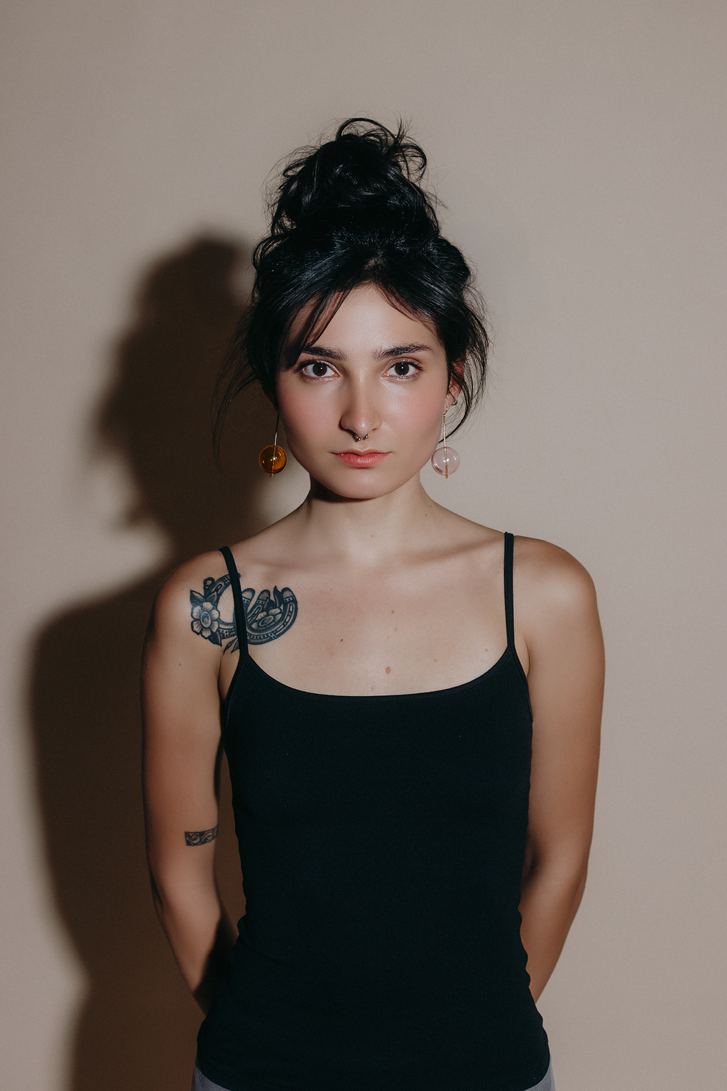 Sjø Earrings | Blown Glass Spheres &amp; 14k Gold-fill