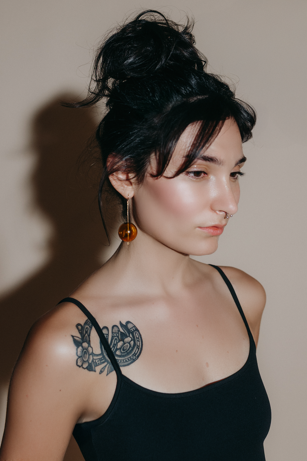 Sjø Earrings | Blown Glass Spheres &amp; 14k Gold-fill
