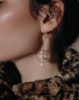 Sjø Earrings | Blown Glass Spheres & 14k Gold-fill