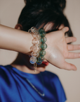 Òkun Bubble Bracelet | Blown Glass & 14k Gold Fill