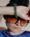 Òkun Bubble Bracelet | Blown Glass & 14k Gold Fill
