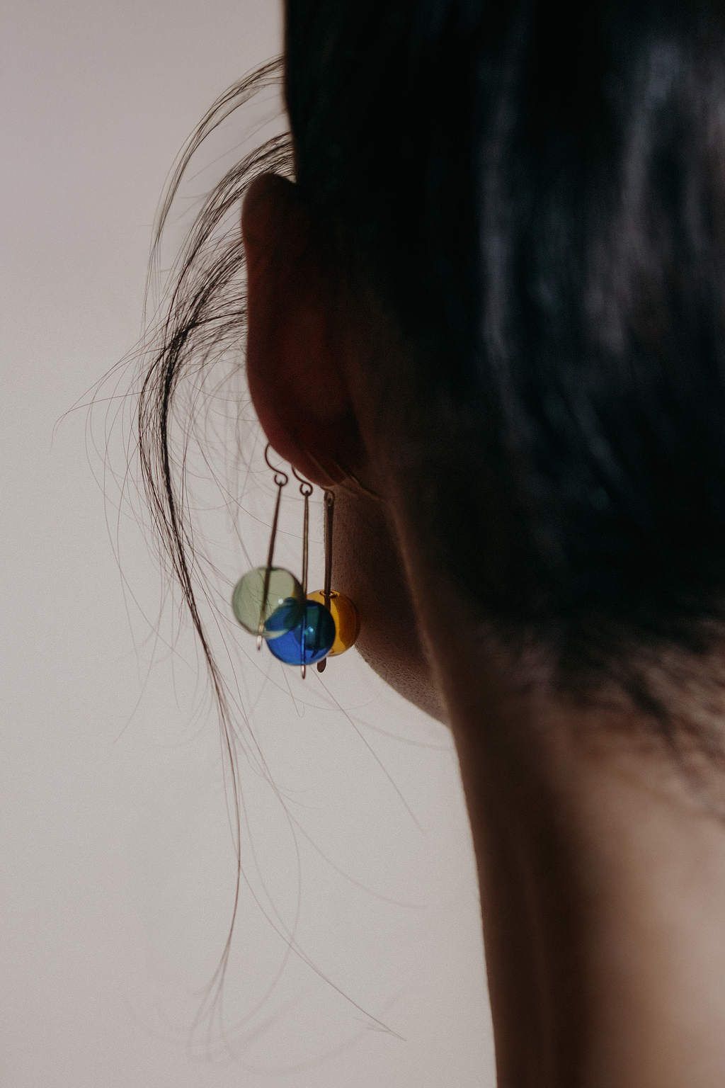 Umi Drop Earrings | Blown Glass &amp; 14k Gold Fill