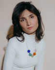 Jūra Statement Necklace | Blown Glass Spheres & 14k Gold-fill