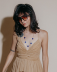 Tai Layering Necklace | Blown Glass & 14k Gold Fill