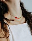 Beaded Crystal Necklace | Friendship Collection