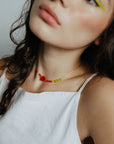 Beaded Crystal Necklace | Friendship Collection