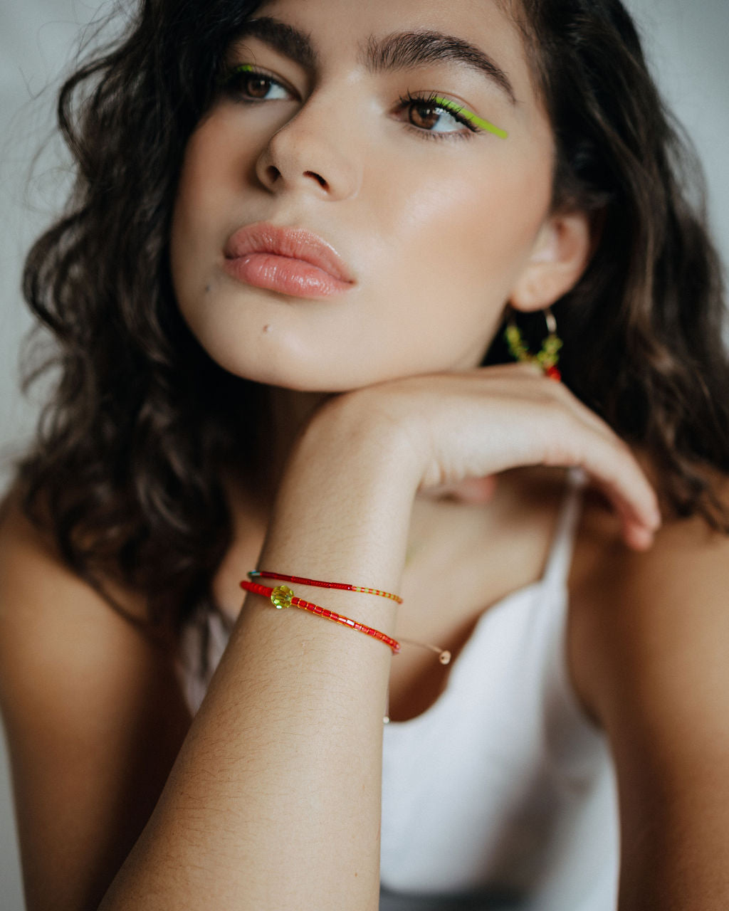 Beaded Leather Bracelet | Friendship Collection