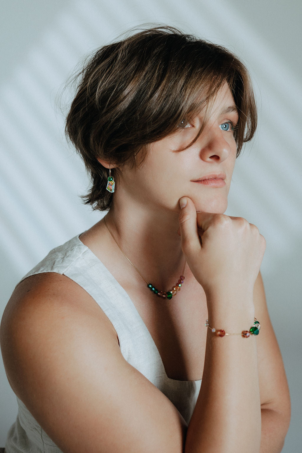Beaded Crystal Bracelet | Friendship Collection