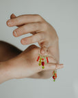 Small Spark Crystal Hoops | Friendship Collection