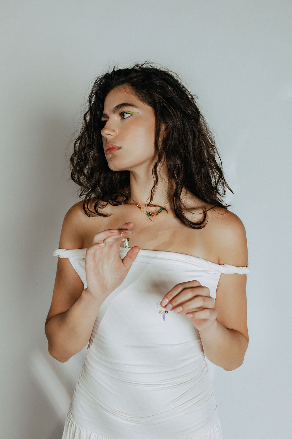 Small Muse Crystal Hoops | Friendship Collection