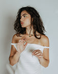 Small Muse Crystal Hoops | Friendship Collection