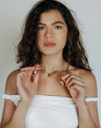 Small Muse Crystal Hoops | Friendship Collection