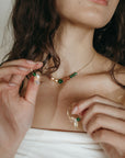 Small Muse Crystal Hoops | Friendship Collection