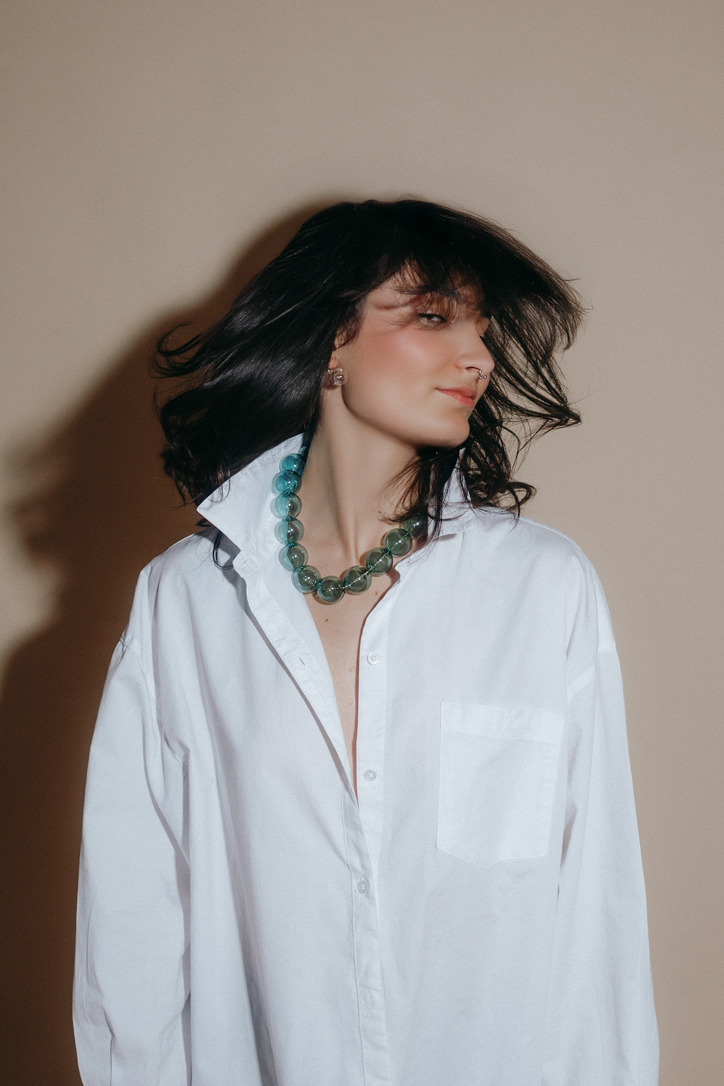Hav Bauble Necklace | Blown Glass Spheres &amp; 14k Gold-filled Chain