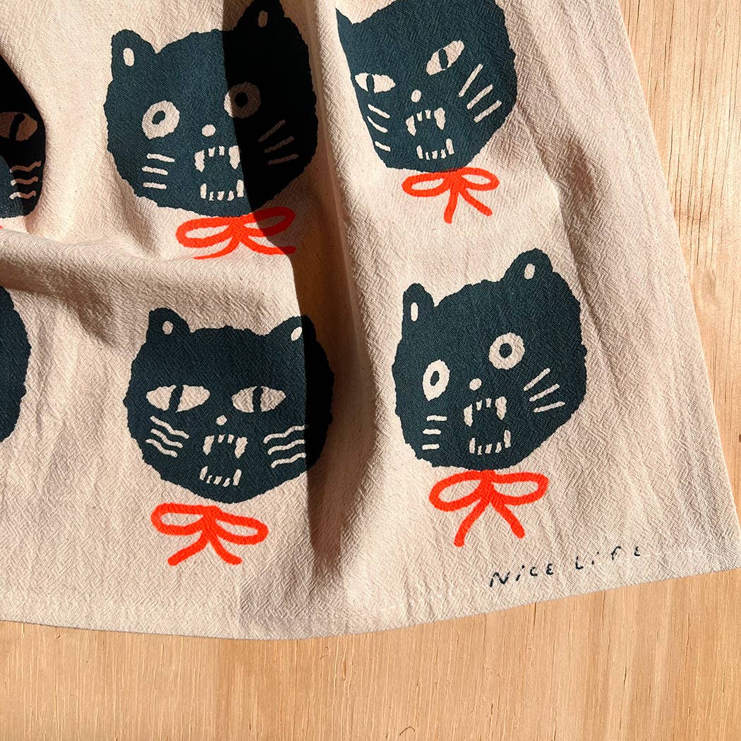Tea Towel | Bad Cats