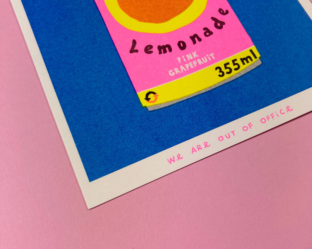 Art Print | A Can of Paloma Lemonade