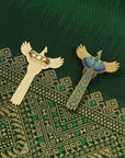 Enamel Pin | Green Peafowl