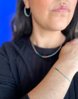Dusk Bracelet | Japanese Glass Beads on 14k Gold Filled Chain