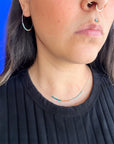 Dusk Hoop Earring | Japanese Glass Beads on 14k Gold-Filled Wire