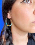 Large Hoop Earring | Dusk