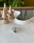 Gemstone Ring | Sterling Silver and Labradorite