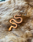 Sidewinder Bottle Opener Keychain | Steel or Copper