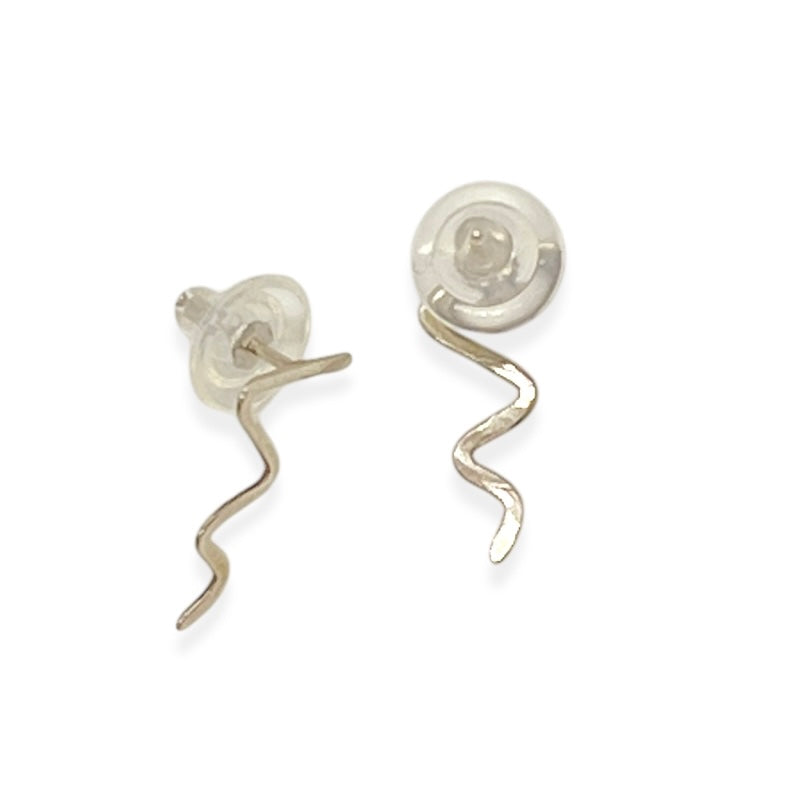 Say goodbye to tiny, hard-to-grip earring backs. Our Silicone Disk Earring Backs are designed with comfort and ease in mind—perfect for anyone who struggles with traditional earring backs due to dexterity issues, arthritis, or general frustration. Each pair features a sturdy sterling silver ear nut encased in a soft, oversized silicone disk that’s gentle on sensitive skin and easy to grasp.