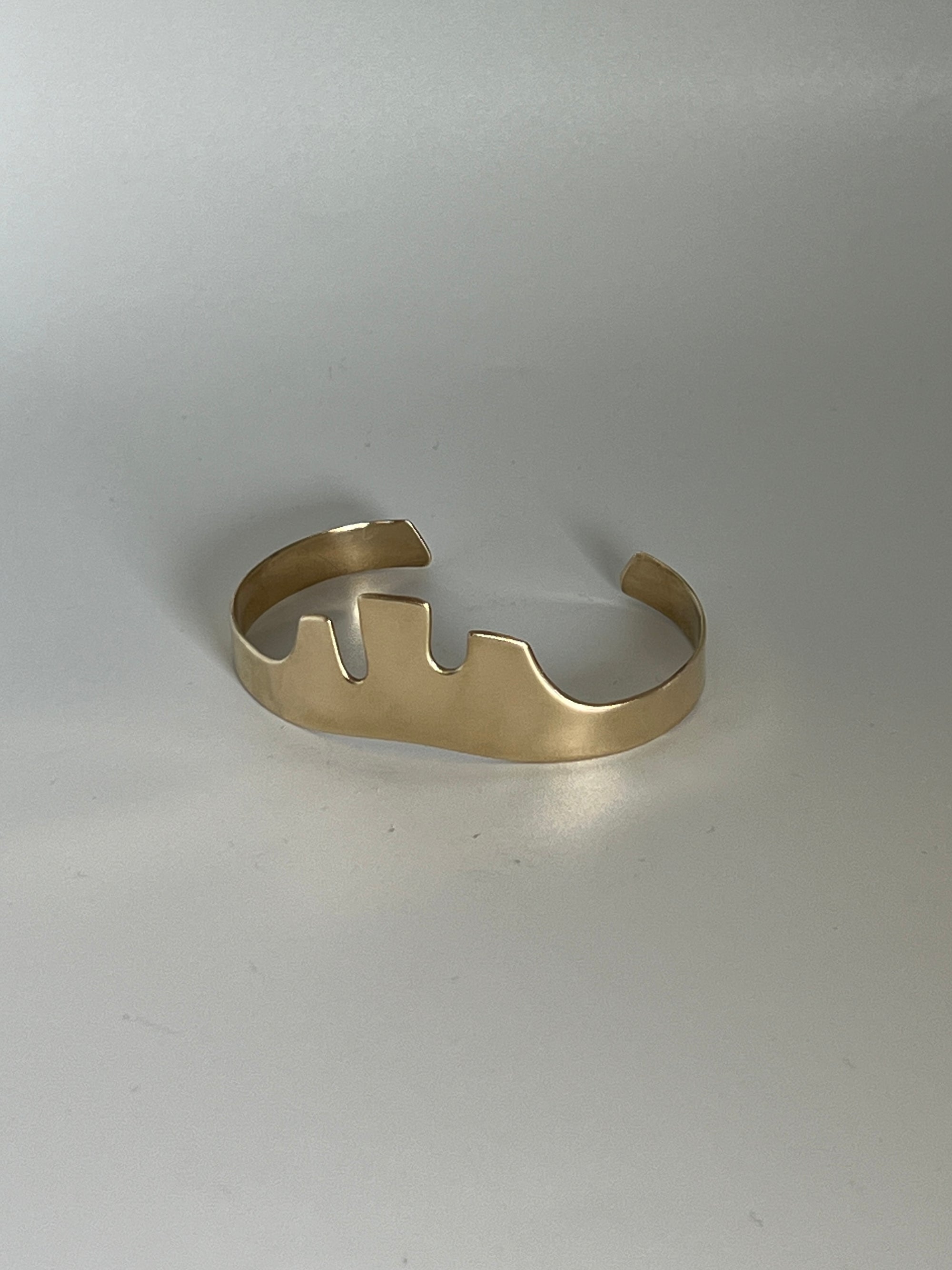 Año Cuff Bracelet | Silver &amp; Brass