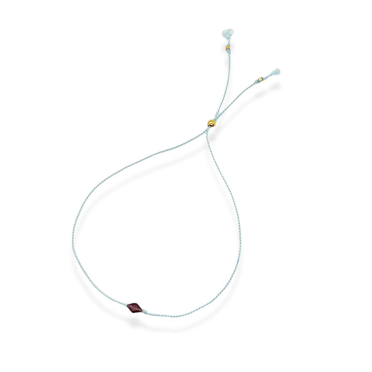 Aria Bracelet | Silk and Gemstone