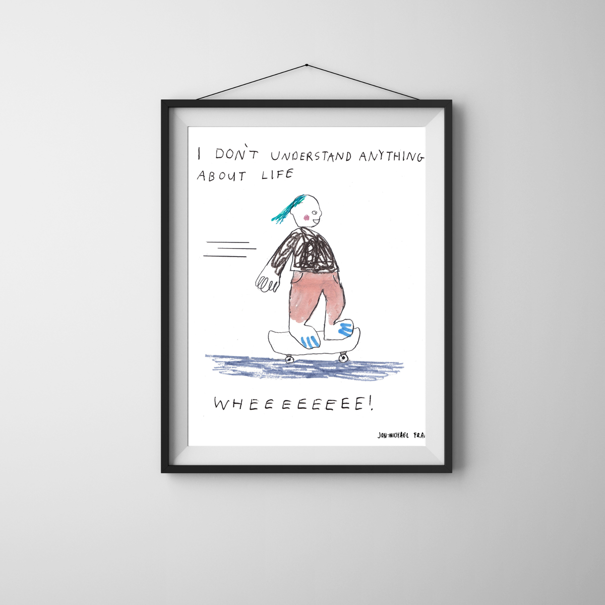 Art Print | Skateboarding