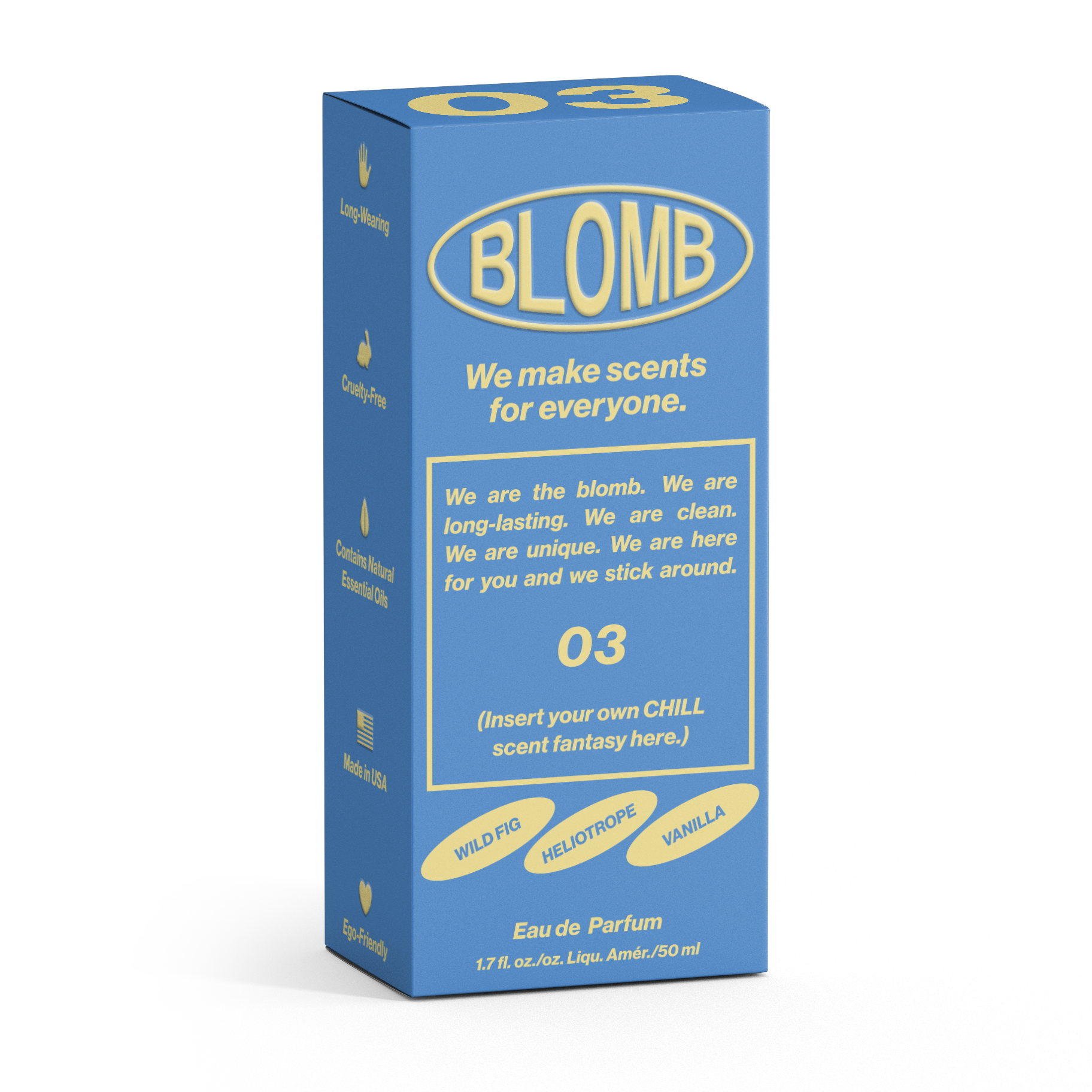 Fresh yet warm, this scent blends Mediterranean fig, heliotrope, violet petals, vanilla & tonka woods for a long-lasting, sun-drenched fragrance allure.