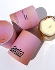 No. 3 : Moss + Amber- sweet musk, bright masculine.

Top: Sage, Orange, Grapefruit&nbsp;
Heart: Lavender
Base: Amber, Tonka Bean, Oakmoss