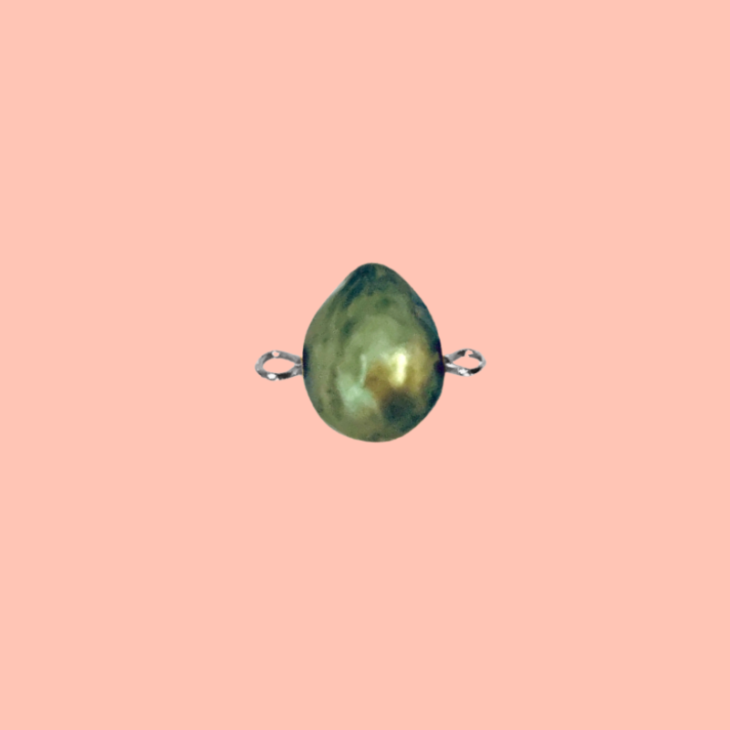 Charm | Pearl Connector in 14k Gold-Filled or Sterling Silver