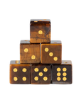 Roll with a little extra magic. These crystal dice are carved from natural gemstones and finished with engraved gold numbers, turning a classic game piece into something truly special. Each one features its own unique colors and patterns, so no two are exactly alike. Whether you’re upgrading game night or picking out a thoughtful gift, this is a small detail that makes a big impression. Available in Indian Agate, Clear Quartz, Tiger Eye, and Green Aventurine.