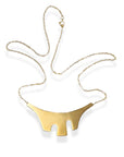 Año Necklace | Silver & Brass