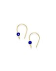 Simple and expressive, the Horseshoe Pull-Through Hoops are a fresh take on everyday earrings. Their petite arc shape hugs the lobe just right, while a single crystal adds a glint of light and intention. Minimal yet full of meaning, these are the earrings you’ll reach for again and again.