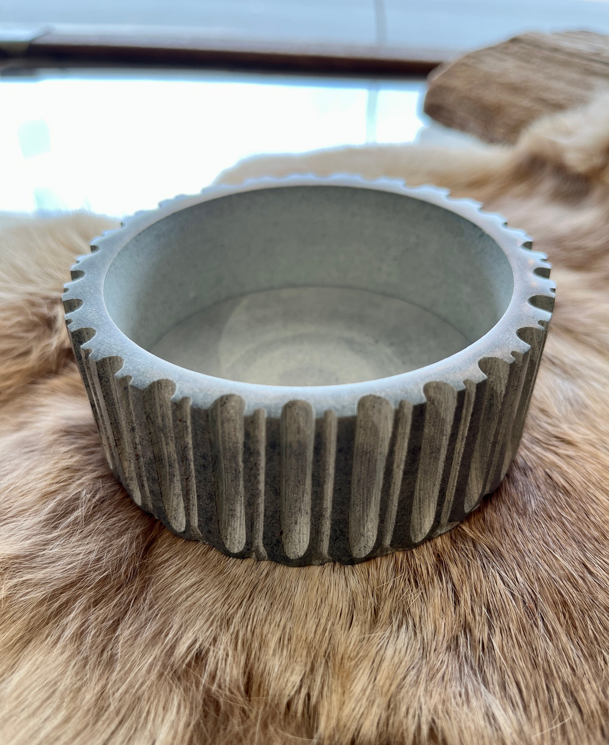 Grey Stone Catch-All / Ritual bowl